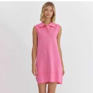Entro Pink Dress - L & NWT!